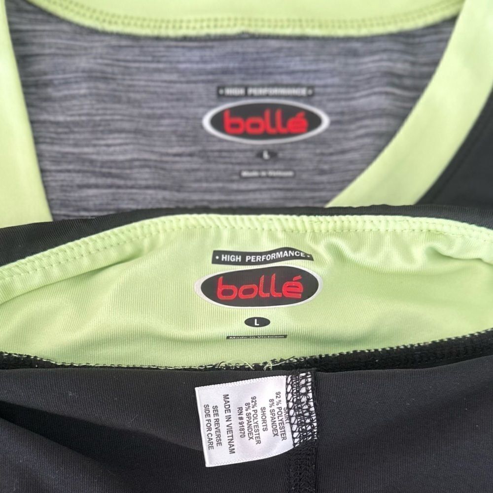 Bolle Tennis-Pickleball-Golf Top and matching skort both sz L EUC - Picture 3 of 12